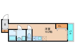 仮)渚元町新築アパートの物件間取画像